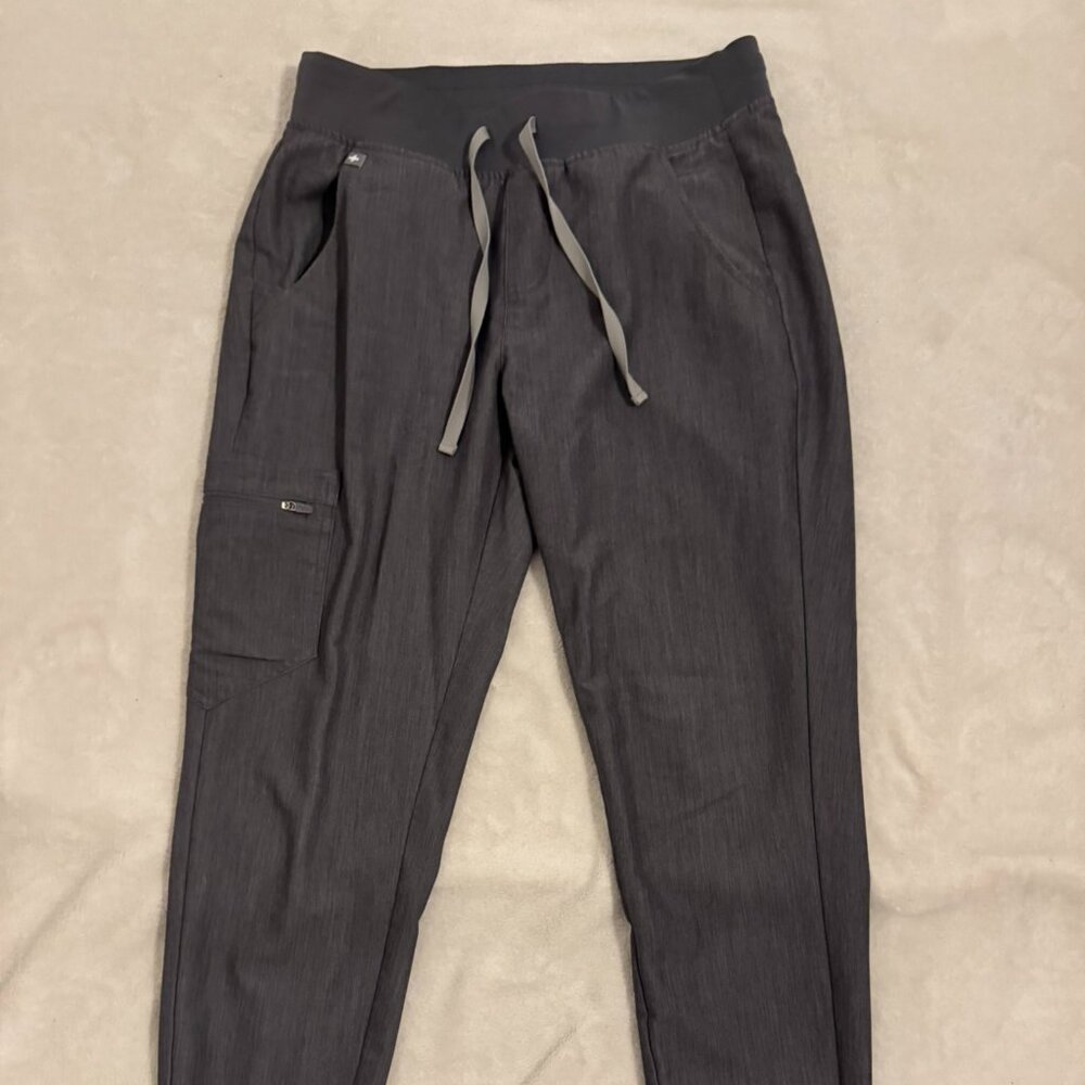 FIGS | Women's Zamora Jogger Graphite Scrub Pants | Size Small | LIKE NEW
